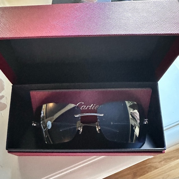 100% AUTHENTIC RARE Panthère de Cartier Sunglasses - DISCONTINUED COLORWAY